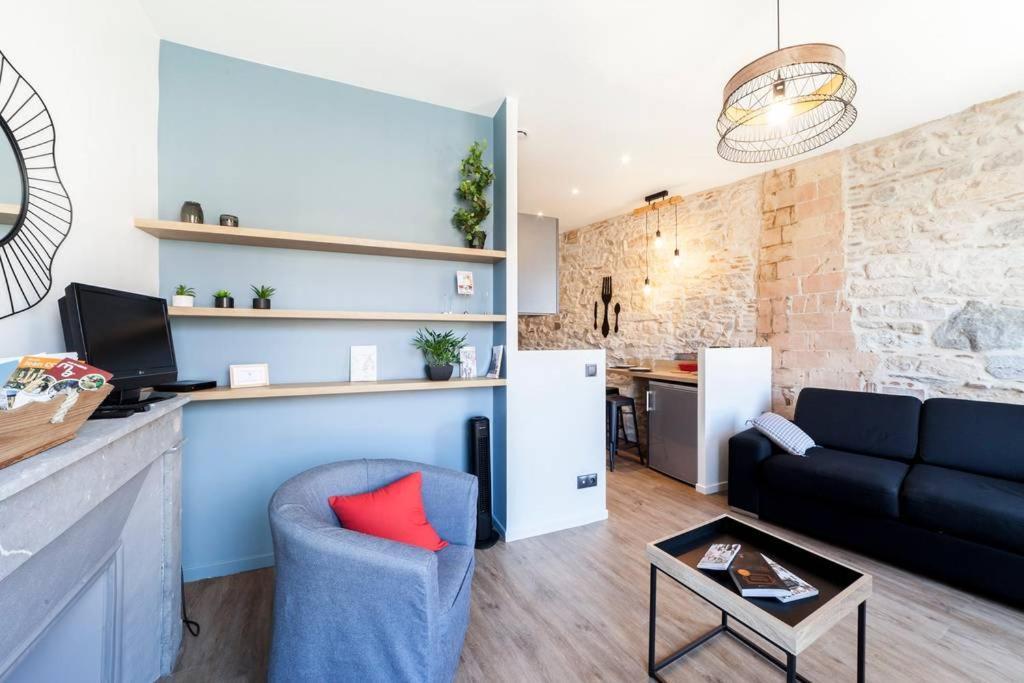 Renovated apartment Saône view in the heart of the historic district Lião Exterior foto